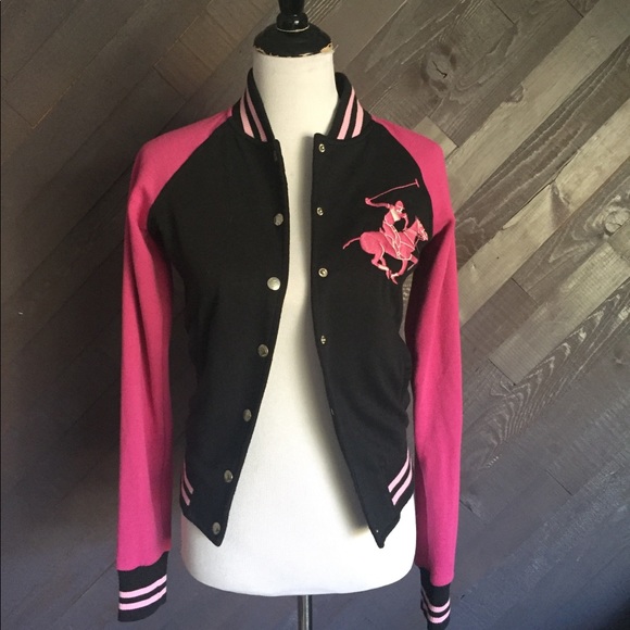 beverly hills polo club Jackets & Blazers - Beverly Hills Polo Club Varsity Jacket 🖤💕🖤